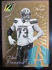 2022 Panini Zenith Class President #CP-2007 Joe Thomas Cleveland Browns